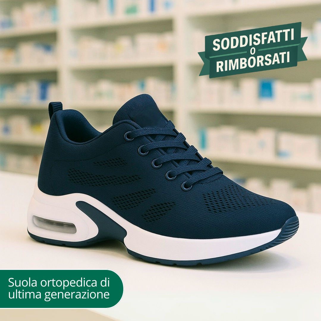Scarpa ortopedica con plantare SoftCloud memory